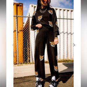 Dressed in LaLa Fierce Female Knit Playsuit Size Small